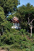 Luang Prabang, Laos - Walking along the riverfront of the Mekong and the Nam Khan 